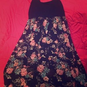 Floral maxi dress size 1